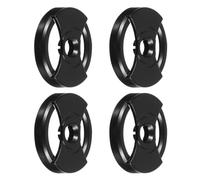 Hemobllo 4pcs Rpm Adapter for 7 Inch Vinyl Records Large Hole Plastic Turntable Record Player Adapter Insert Wear Resistant and Vibration Reducing Spindle Reducer