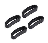 Hemobllo 4pcs Rubber Watch Band Buckle Keeper for Core Fall Watch Compatible Lightweight and Comfortable Security Accessory for Outdoor Use