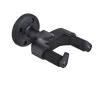 Hemobllo 4pcs Set Wall Mount Guitar Hangers for Guitar and Bass with Auto Locking Grip Easy to Mount Plastic Hooks Featuring 4 Screw Holes Design Base High Capacity for Home or Studio