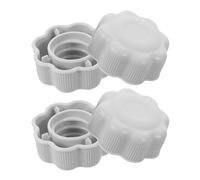 Hemobllo 4pcs Slide Screw Covers Screw Cover Caps Plastic Flower Shape 2.7cm Inner Diameter Replacement Slide Parts for Playground Equipment Indoor Playground Room