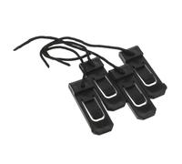 Hemobllo 4pcs Snap Type Surfboard Fin Splitter Paddleboard Rudder Clips for Inflatable Surfboards Durable Water Stabilizer Accessories for Enhanced Surfing Control