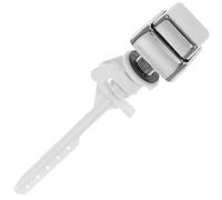 Hemobllo 4pcs Toilet Push Button Lever Replacement for Side Mount Tanks Single Flush Toilet Button Easy to Install Repairing Switch Compatible with Water Tanks for Home and Hotel Use