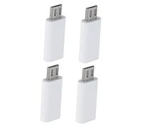 Hemobllo 4pcs Type C Adapter for Phone Micro USB to Type-c Adapter Type-converter for Tablet and Laptop Use Computer Accessories