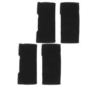 Hemobllo 4pcs Washable Reusable Hard Hat Sweatband for Industrial Helmets with Hook and Loop Closure, Sponge and Cloth Material, Sweat Absorption and Easy Attachment for Heavy Labor