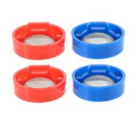 Hemobllo 4pcs Washing Machine Inlet Valve Parts Inlet Valve Accessories Filter Covers Iron Mesh Filter Easy Replacement for Washing Machine