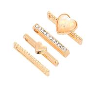 Hemobllo 4Pcs Watch Band Decorative Rings Chic Charms for Watch Straps Easy to Install Accessories to Personalize Your present for Friends and Family