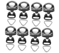 Hemobllo 4sets Quick Mount Dslr Wrist Strap Fixing Screw Split Ring Camera Clip for Shoulder Strap