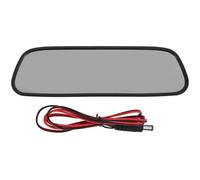 Hemobllo 5 Inch Car Rear View Monitor Backup Display Screen with 2 Av Inputs Compatible with Cameras Abs Material Ratio 350:1 for Reversing and Parking