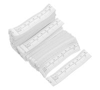 Hemobllo 50 Pcs Double-sided Paper Tape Measure, 150cm Wound Measuring Ruler, Dual Scale Measuring Tool for Body Measurement, Lightweight Portable for Clinics