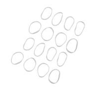 Hemobllo 5000pcs Widened High Elastic Hair Band Upgraded Rubber Bands Wide for Thick Hair Elastic Large Comfortable Lightweight for Women