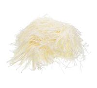 Hemobllo 500g Pack Shredded Crinkle Paper Filler for Boxes, Wedding and Birthday Packaging, Milk White Raffia-style Decorative Filling Material for Basket and Candy Box