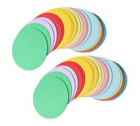 Hemobllo 500pcs Double-Sided Round Origami Paper 12x12cm, Colored Folding Sheets for DIY Crafts, School Art Projects and Paper Crafting
