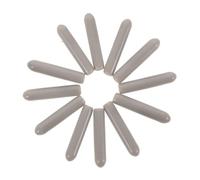 Hemobllo 50pcs Dishwasher Rack Repair Tips End Caps Dishwasher Prong Rack Protectors Dustproof Covers for Basket Accessories Gray Pearl Packaging