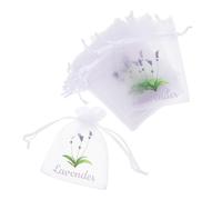 Hemobllo 50pcs Empty Sachet Bags Small Drawstring Mesh Pouches for Closet Storage Dried Flowers and Spices Light Fabric Bags for Freshening