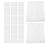 Hemobllo 50pcs Pre-Folded Vellum Paper Invitation Jackets with Silky Finish and Translucent Design, 6.4x4.9 Wedding and Birthday Card Wraps for Comfortable Experience and Elegant Style,