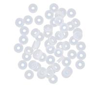 Hemobllo 50pcs Pressure Cooker Silicone Seal Rings Replacement Float Valve Gaskets for Pressure Pot Food-Grade Silicone Easy Install Elastic Gasket for Lid