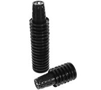 Hemobllo 50pcs Reusable Plastic Plant Pot Mesh Drainage Net Pots for Hydroponics and Soil-based Media Black Plastic Plant Mesh Drainage Baskets Suitable for Indoor Cultivation and Garden