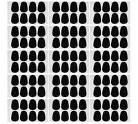 Hemobllo 50pcs Saxophone Pads Silicone Alto Sax Mouthpiece Cushions Practical Patches Pads for Saxophones Instrument Accessories