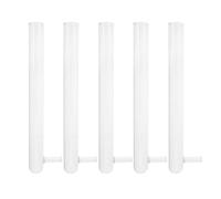 Hemobllo 5pcs Borosilicate Glass Test Tubes with Side Arm Heat-resistant Laboratory Ant Breeding Tubes 18x180mm for Observation and Scientific Experiments