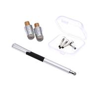 Hemobllo 5pcs Capacitive Touch Screen Pen Set Silver Metallic Writing Tool for Phone Stylus and Stylus Pen Handwriting