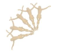 Hemobllo 5pcs DIY Jesus Figurines Plastic Crucifix Decoration Set for Home Wall Cross Craft Statue Religious Ornament for Catholic Christian Home Décor