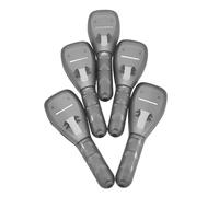 Hemobllo 5pcs Hard Plastic Manual Storage Box Hard Case Beard Organizer for Travel and Daily Use