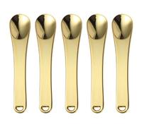 Hemobllo 5pcs Mini Lotion Skincare Spatulas Cosmetic Makeup Spoons Eye Spoon Skincare Tools for Cream and Mask Application