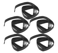 Hemobllo 5pcs Neoprene Carbon Arrow Wraps Heat Shrink Tubing 5-8mm Black | Lightweight Protective Sleeve for Archers and Bowhunters, Fits Aluminum Shafts, for Bow Hunting and Arrow Maintenance