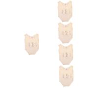 Hemobllo 5pcs Newborn Girl Photography Outfit Lace Bowknot Romper and Wrap Photography Props for Girls for Shower and Memorable Photo Shoots