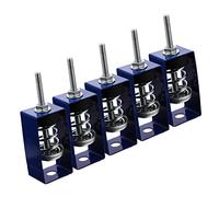 Hemobllo 5pcs Spring Hanger Vibration Isolator with Mounting Base Load Ceiling Suspension Damping Absorber for Hvac Air Handling Units and Fan Coil Units