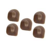 Hemobllo 5pcs Sturdy Colloid Flute Button Mute Bricks Easy to Install and Clean Flute Accessories for Professional and Amateur Maintenance and Replacement