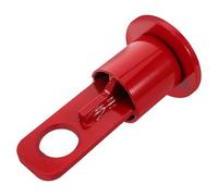 Hemobllo 5th Wheel Tow Hitch Mount Trailer Hook Red Steel Trailer Hitch Accessory with Adjustable Lift Bracket for Tractor and Heavy Duty Towing