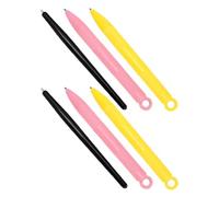 Hemobllo 6 Pcs Nail Art Magnetic Pen Cat Eye Magnetic Tool Easy to Use Not Easy to Deform Assorted Colour DIY Home Use Pp Magnet Material