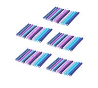 Hemobllo 60 Pieces Zodiac Polymer Clay Sticks Set for Nail Stickers and DIY Accessories, 12 Star Sign Designs, Soft Modeling Bars for Manicure and Craft Decoration in Beauty Nail Art