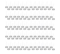 Hemobllo 600pcs Pre-waxed Cotton Tea Light Wicks with Metal Tabs for Soy Wax Candle Making Stable Flame for DIY Crafts Ritual Candles