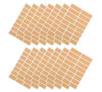 Hemobllo 600pcs Self-Adhesive Blank Essential Oil Bottle Labels Stickers, Printable Writable Kraft Paper Labels for Jars, Food Storage, and Decoration, 5x2.5cm 7.6x2.5cm, Small Pantry