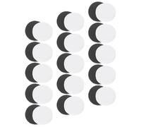 Hemobllo 60pcs Black and White Board Chess Replacements Made of Plastic, Easy to Use Simple Design, for Teaching and Games, Practical Game Chess Pieces Accessories