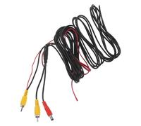 Hemobllo 6m Backup Camera Power and Video Extension Cable for Car Reverse Camera Av Cable for Parking Monitor Connection