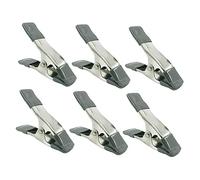 Hemobllo 6pcs 4 Inch Iron Backdrop Clips Heavy Duty Spring Clamps Strong Clamping Power for Studio Backgrounds