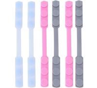 Hemobllo 6pcs Adjustable Hook Earphones Silicone Ear Hooks Extender Buckles for Comfortable Daily Wear and Ear Relief Random Color