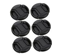 Hemobllo 6pcs Camera Lens Cover Snap Lens Protectors for Dust and Bumps Camera Caps for Photography Enthusiasts