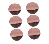 Hemobllo 6Pcs Chopsticks Rests Vintage Yuanbao Shape Spoon Fork Holders Skid Smooth Surface Tableware Support for Home Dining and Kitchen Decor