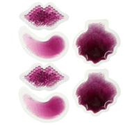Hemobllo 6pcs Cold Hot Gel Packs Ice Pack for Face Eye Lip Therapy Cosmetic Use for Post-Procedure Swelling Relief