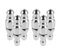 Hemobllo 6pcs High Pressure Washer Nozzle Set with 1/4" Quick Connect, Rotatable Sewer Cleaning Nozzles for Drain and Gutter Cleaning, High-Pressure Rotating Spray Tips for Garden and Patio