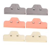 Hemobllo 6Pcs Multi Color Diamond Drawing Clips Plastic Clamp Holders for DIY Diamond Art Large Crease Fixing Tool for Crafting and Storage