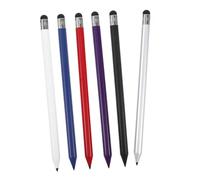 Hemobllo 6pcs Pencil Shaped Touch Screen Stylus Pens for Tablets and Smartphones High Precision Capacitive Stylus for Writing Navigation Dual Functionality Lightweight and Portable Design