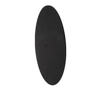 Hemobllo 7 Inch Turntable Mat 3mm Thick Black Felt Disc Replacement Protective Pad for Vinyl Records Minimises Scratches and Vibration Lightweight Design