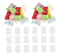 Hemobllo 70pcs Portable Compressed Microfibre Towel Extra Large Beach Travel Towel Fast Drying Multi-purpose Fun Colors Luxury Feel