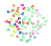 Hemobllo 72pcs Bike Wheel Spoke Beads Set with Glow-in-the-dark and Spherical Designs Bicycle Spoke Decorations for ’ Bikes Easy Clip-on Wheel Decor