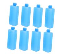 Hemobllo 8-pack Air Conditioner Ice Crystal Box Max Cooling Freezer Blocks for Portable Units Reusable Ice Packs for Lunch Boxes Camping Home